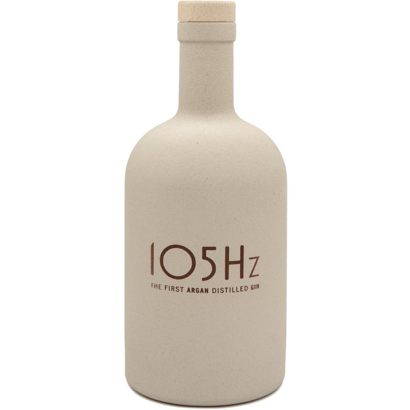 bouteille de gin 105Hz bouteille de gin 105Hz