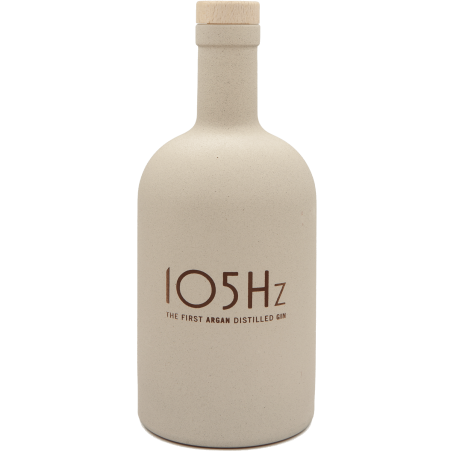 bouteille de gin 105Hz